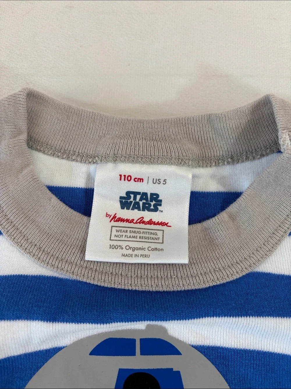 Hanna Andersson Star Wars R2D2 Two-Piece Pajama Set